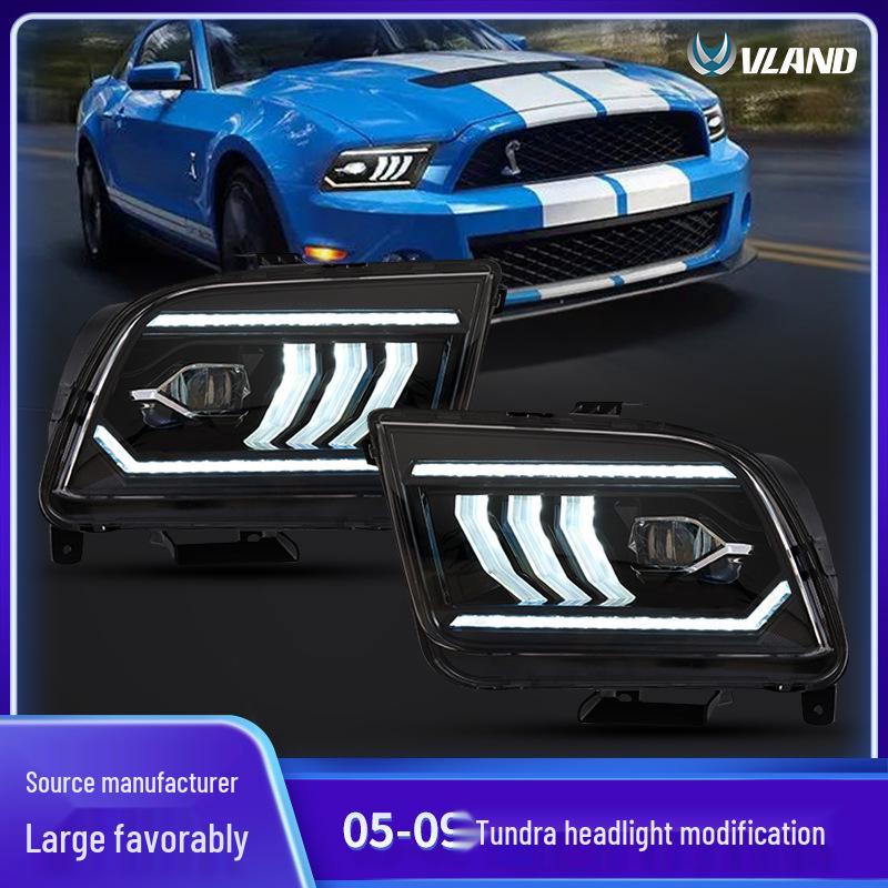 VLAND LED Headlight Assembly for 2005-2009 Ford Mustang