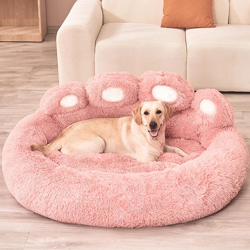 Kennel Winter Warm Medium Large Dog Corgi Golden Retriever Bed Fleece-lined Sofa Mattress Four Seasons Universal Pet Supplies