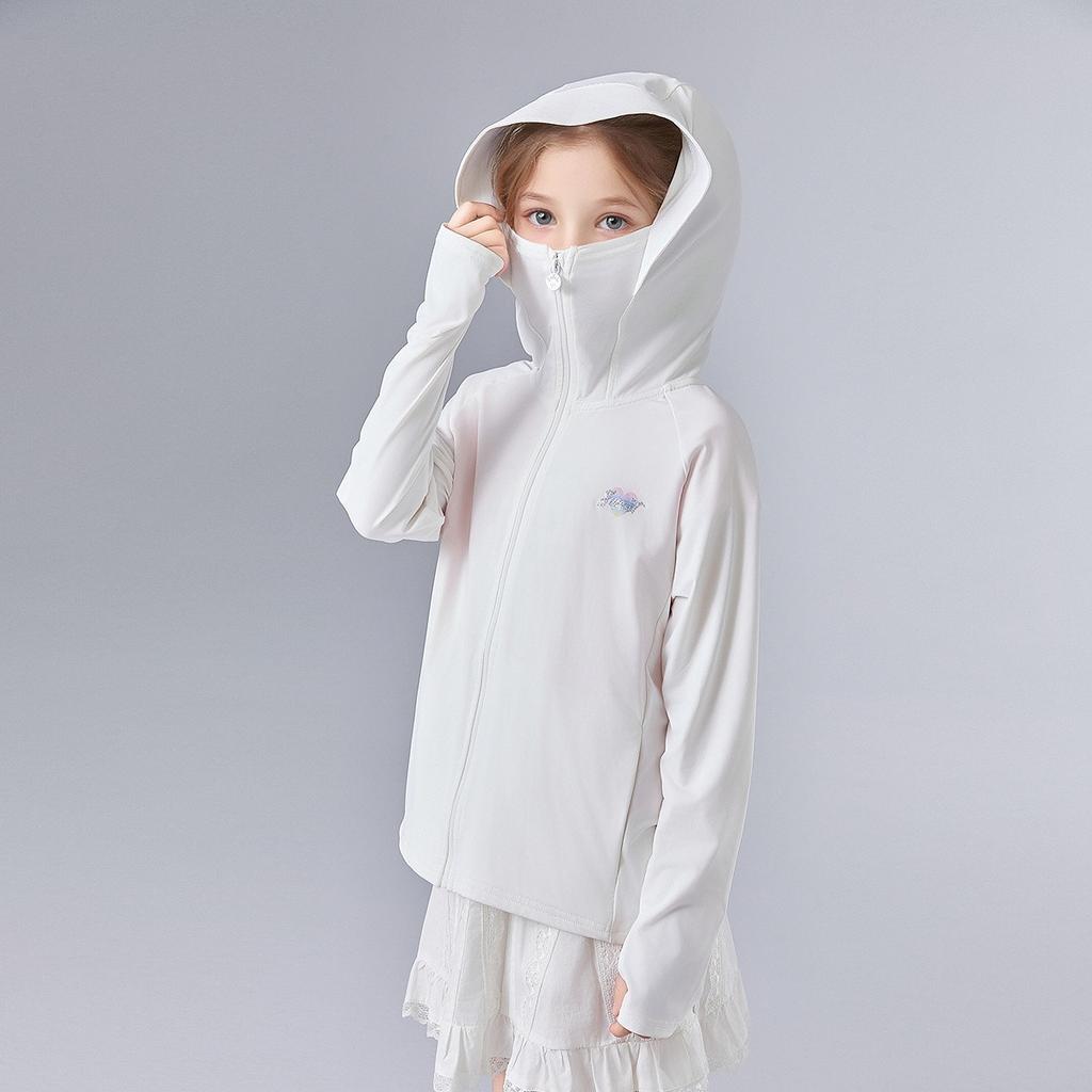Girls' Hooded Sunscreen Clothing