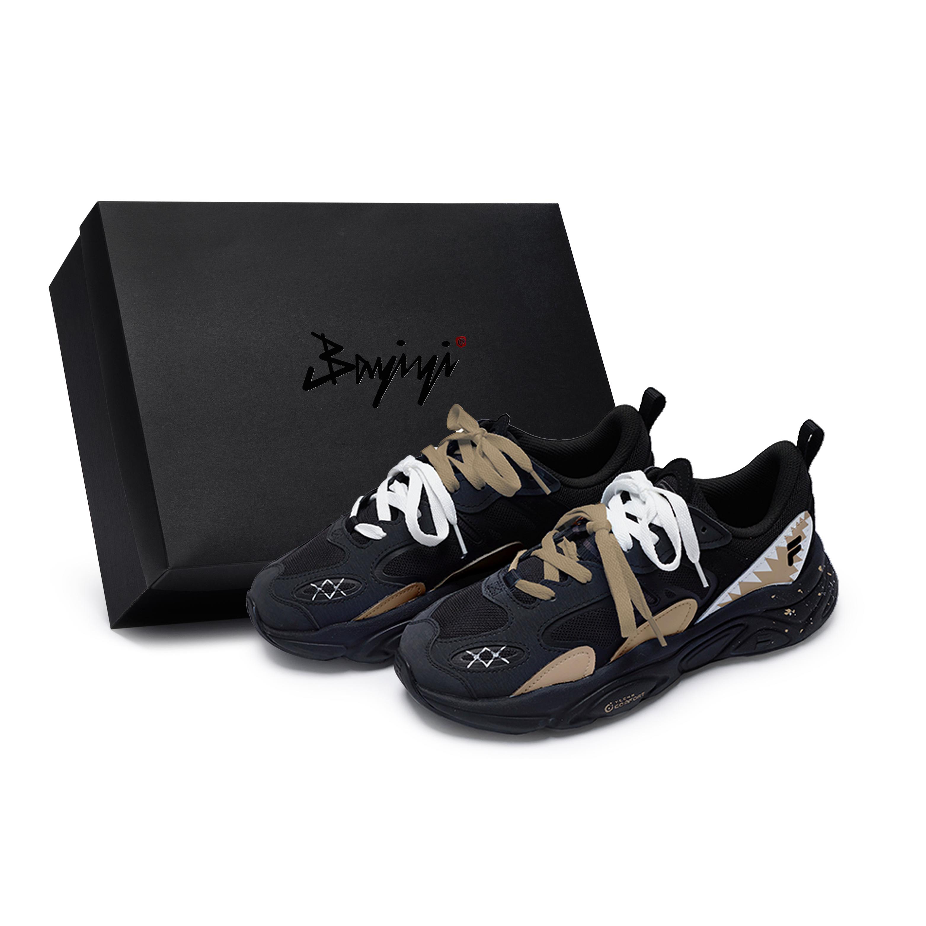 FILA Mars 2 Mars 2.0 811 Manufacturing, Tide Khaki Waterproof And Breathable Moisture Wicking Coverage Low top F12M141116FBK(Team80-SBOX) 44.5