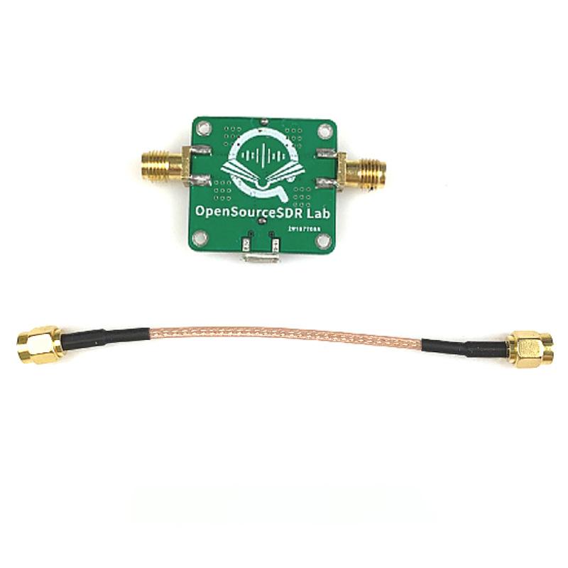 20dB Gain 50MHz-6GHz LNA USB Power RF Amplifier for Hack RF One Radio Test