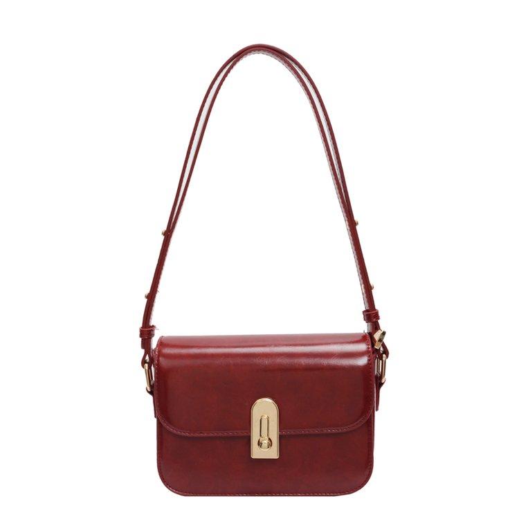 Geantă pătrată mică, din piele moale, cu mâna orei, pentru femei, 2024, nouă geantă de umăr, versatilă, de înaltă calitate