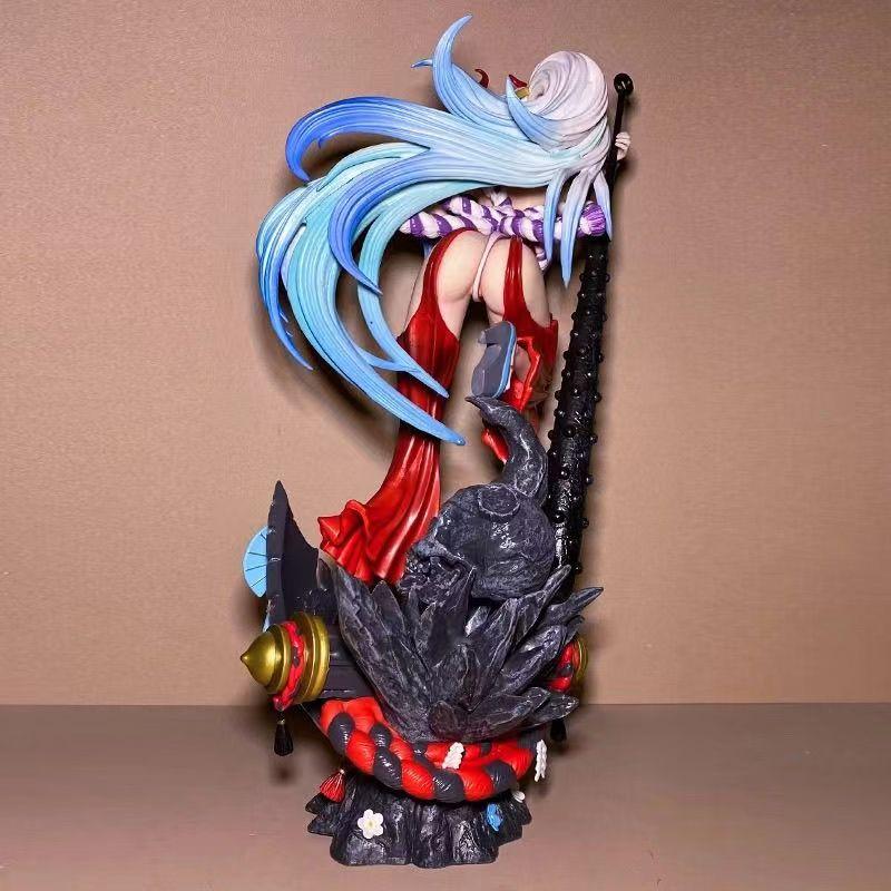 One Piece Kaido's Daughter Yamato Standing Pose  17.71Inch/45cm Zoro Figura de Anime Can move PVC sexy Collect Mode Toys Gifts