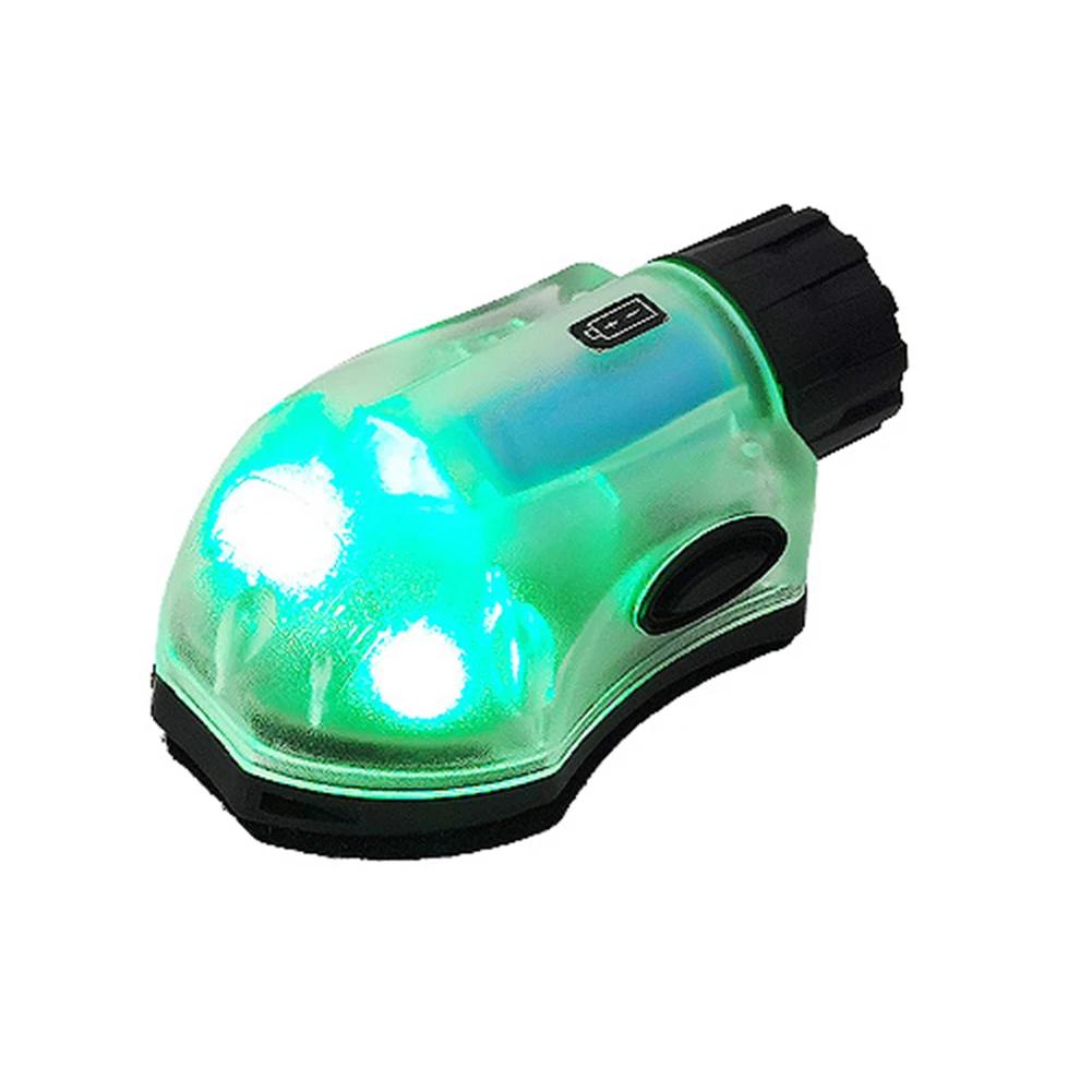 Multifunction Helmet Mount Strobe Light IR Identification Signal Lamp Outdoor Survival Safety Flash Tactical Illumination Device