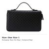 GUCCI Leather Wallet, Handbag, Clutch Regular Men's Black 449246-BMJ1N-1000