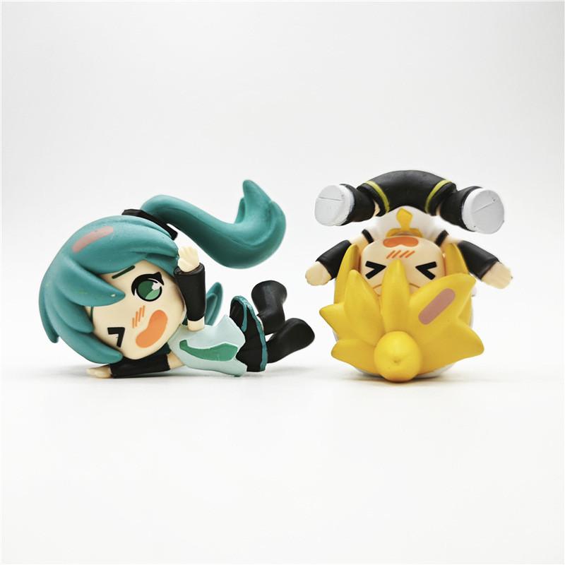 Miku Hatsune Falling Sleep Cartoon Design Toy Figure Fans And Enthusiasts Decor
