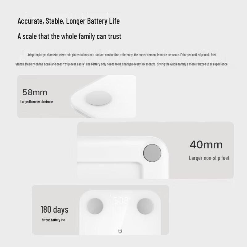 Xiaomi S400 Smart Body Composition Scale (CN Version)