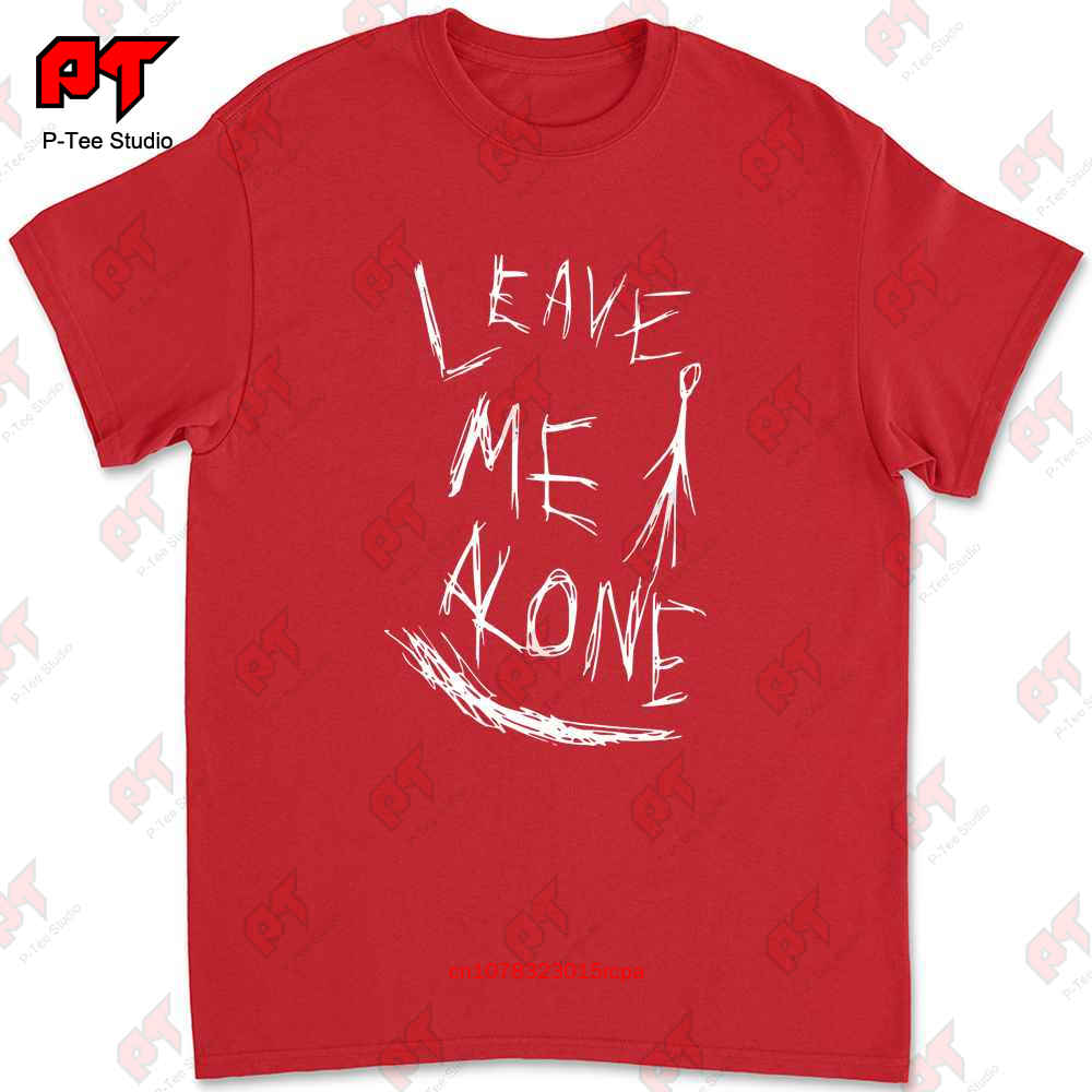 Slenderman Leave Me Alone Creepypasta Tshirt Q2BD S
