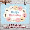 Party Backdrop Happy Birthday Birthday Photo Booth Background Front Door Decor