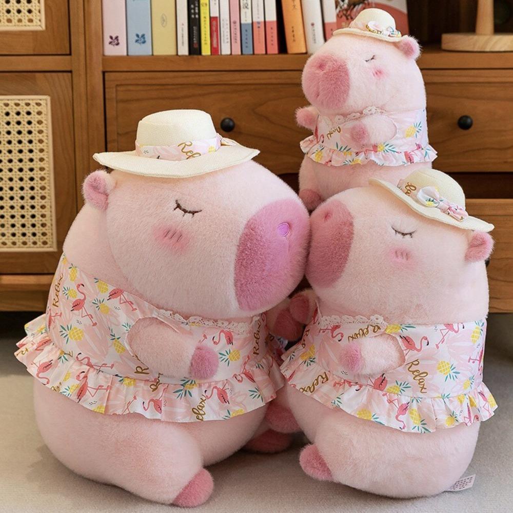 Popular plush toy capybara multiple sizes optional ugly cute doll girl gift plush doll