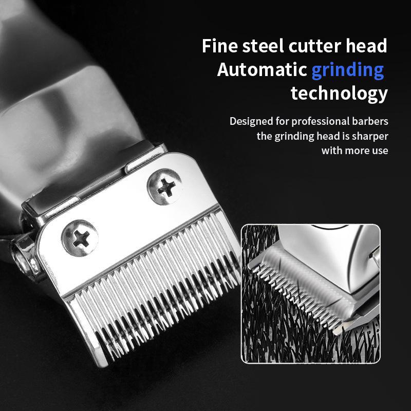 Best-Selling Universal Electric Hair Clipper with Adjustable Digital Display and Oil Head Carving Function