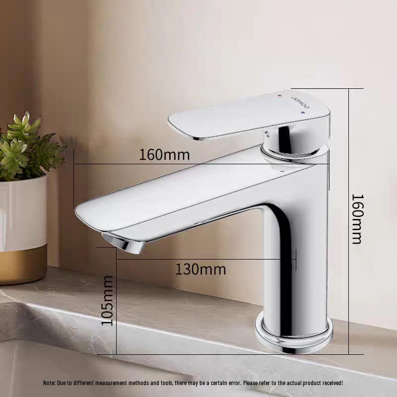 Jomoo Gunmetal Grey Single Handle Basin Faucet