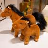 Simulation Horse Realistic Horse Stuffed Toy Stuffed Animal Horned Sheep Plush Toys  Birthday Gift
