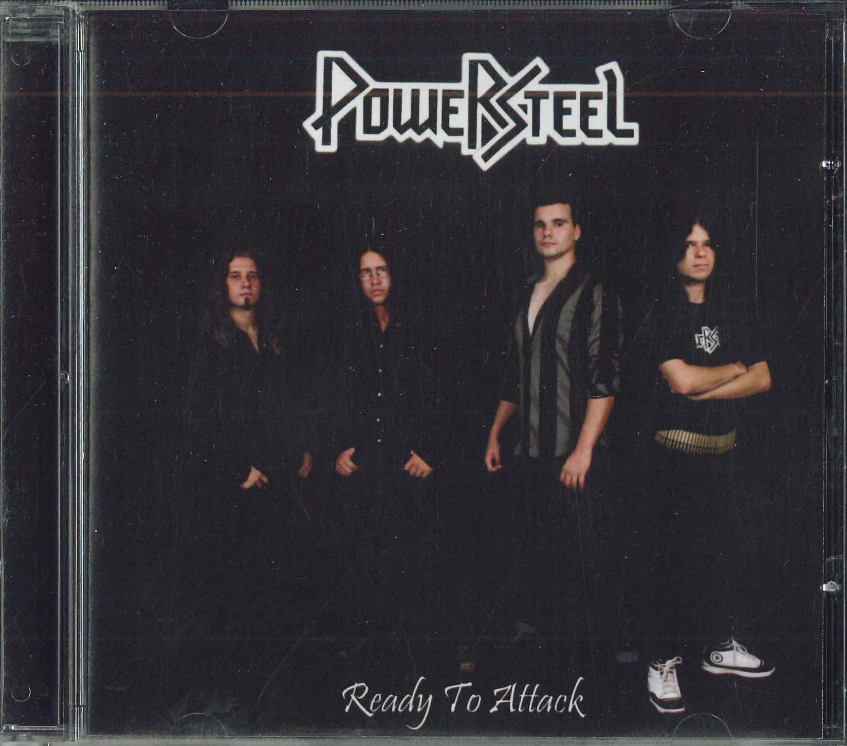 

CD POWERSTEEL - Ready To Attack NONE OT ON LABEL 2009 Europe Rock Used