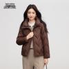Xuezhongfei Women's Short Stand Collar Down Jacket