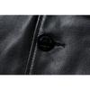 Chinese Size Long Men Leather Coat Genuine Soft Cow Leather Classic Double Breasted Turn Down Collar Leather Jackets For Men Clothing Autumn