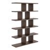 Modern Open Bookcase with Shelves on the Wall, Bookcase - No. 2 Modern Open Bookcase with Shelves on the Wall, Bookcase - No. 2 sonoma