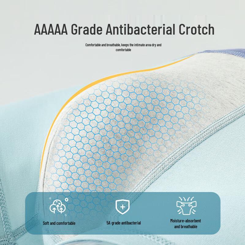 Langsha Boys' Antibacterial Boxer Briefs