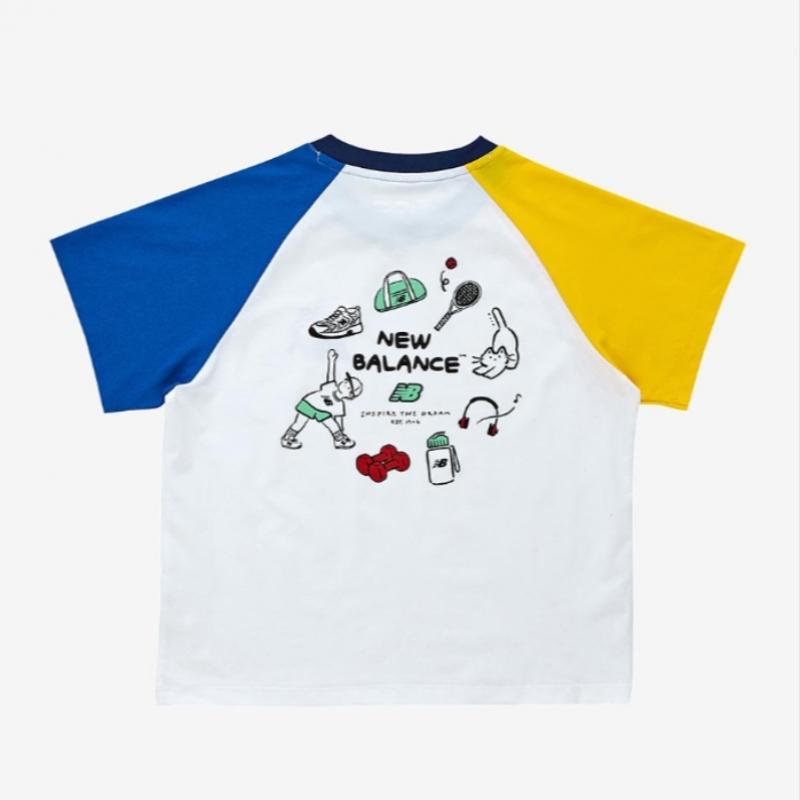 New Balance Kids Summer Playtime Multi Color Tee Set B1 Nk9yf2202u