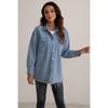 Women's European and American Casual Fashion Long-Sleeved Denim Jacket 2025