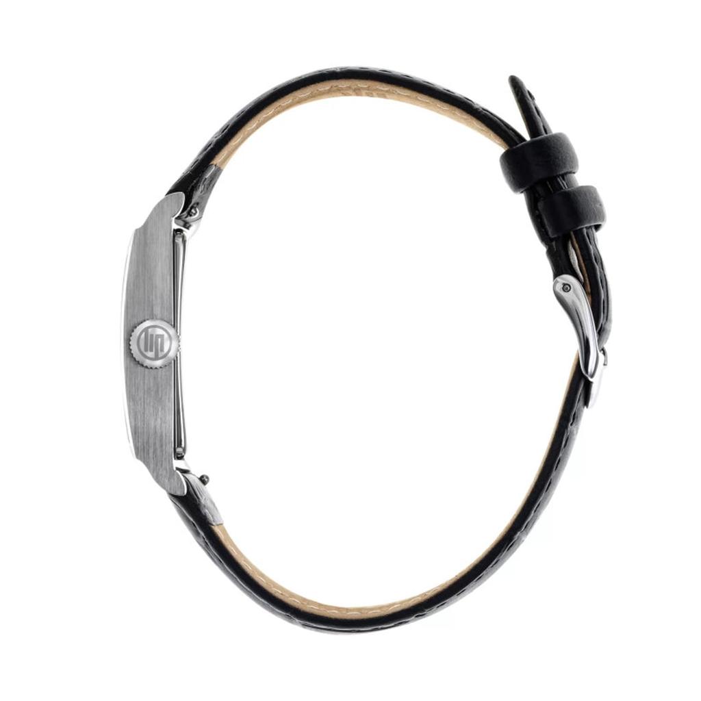 Authorized Distributor Lip Watch Unisex T18 Churchill 671929 Black Crocodile Engine Turn Dial [LIP] Men's [CHURCHILL]