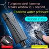 Car Safety Hammer, Auto Emergency Glass Window Breaker with Seat Belt Cutter, Life-Saving Escape Tool for Car