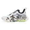Anta Star Mountain Ink Rhythm · Flying White Low Top Running Shoes Women's Black White 122035518A-2