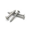 4Pcs 304 Stainless Steel Cross Countersunk Head Self-Tapping Nails Flat Head Self-Tapping Screws Cross Wood Screws M6x16