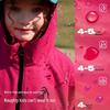 ASK JUNIOR Kids' Waterproof Breathable Outdoor Jacket