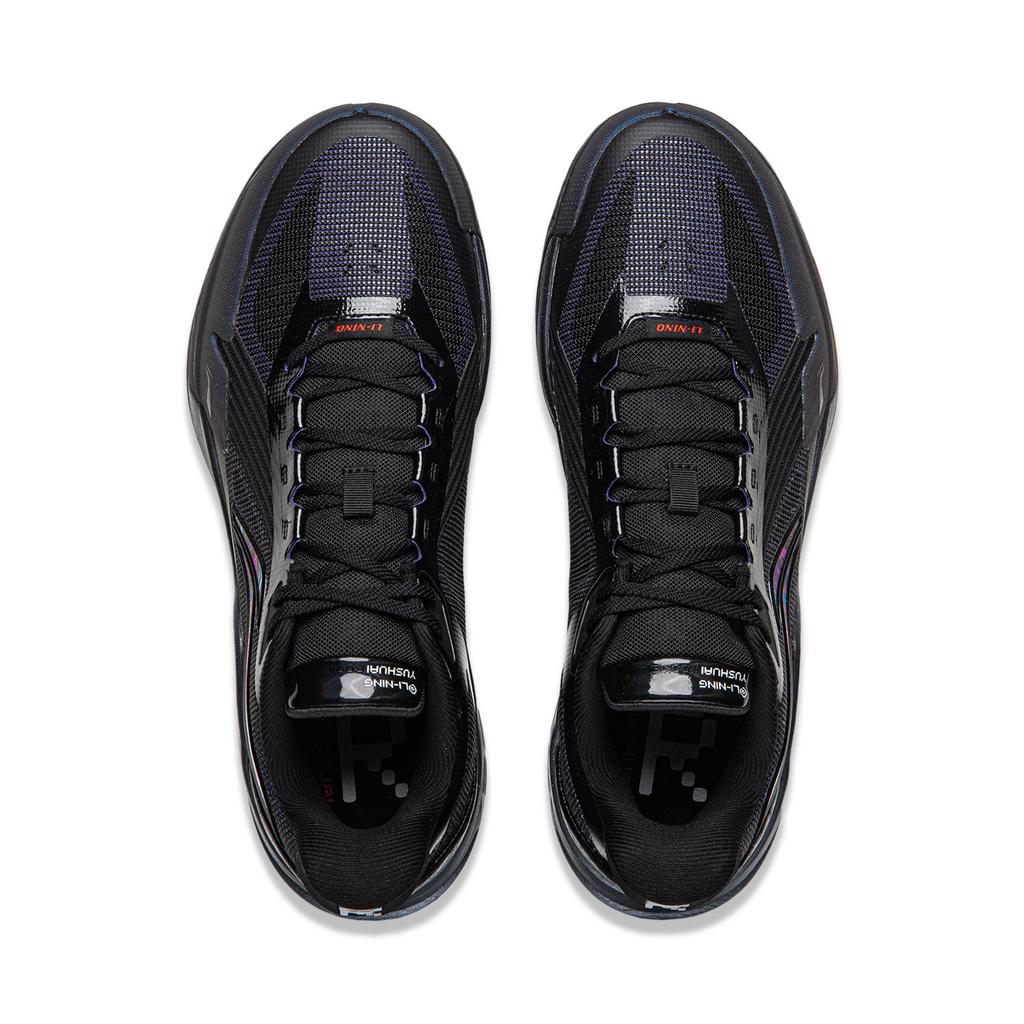 Li Ning Cushioning Slip Resistant Abrasion Resistant Breathable Rebound Anti Twist Grip Low top Basketball Shoes Men's ABAW019-1