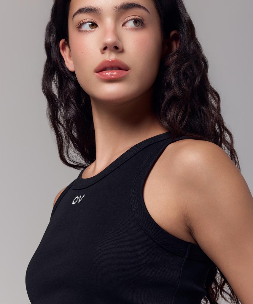 Ausdoeoboiseu (W)Ov Central Logo Sleeveless (Black)