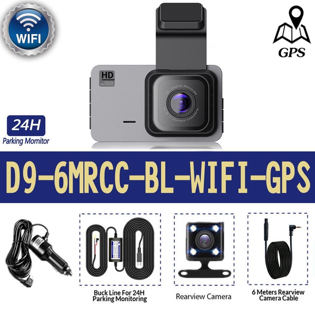 WIFI GPS DVR Dashcam Video Recorder 1080P