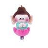 Cute Lotus Buddha Pendant Plush Toy Doll Buddha Companion Bag Pendant Keychain Doll