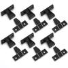 10Pcs Push-on Fittings Quick Furniture Panel Parts Corner Buckle Cabinet Shelf Board Connectors Push-on Fittings