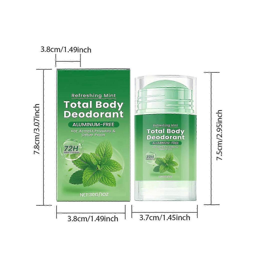 Minze Körperspray-Deo-Stick Langanhaltend Geruchsfrei Erfrischend Schweißkontrolle WU1022 2025
