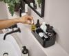 Joseph Joseph EasyStore Bathroom Storage Caddy Organizer for Bathroom Accessories, Matte Black [Authentic] 70600