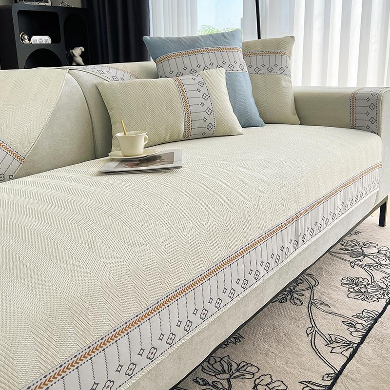 Summer Sleeping Mat Sofa Cushion Summer Non-Slip Cushion Summer Simple Design Modern Sofa Cover Cool Pad