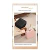 Makeup Bag with Mirror Large Capacity Portable Travel Cosmetic Organizer Handheld Toiletry Case for Women Cosmetic Pouch