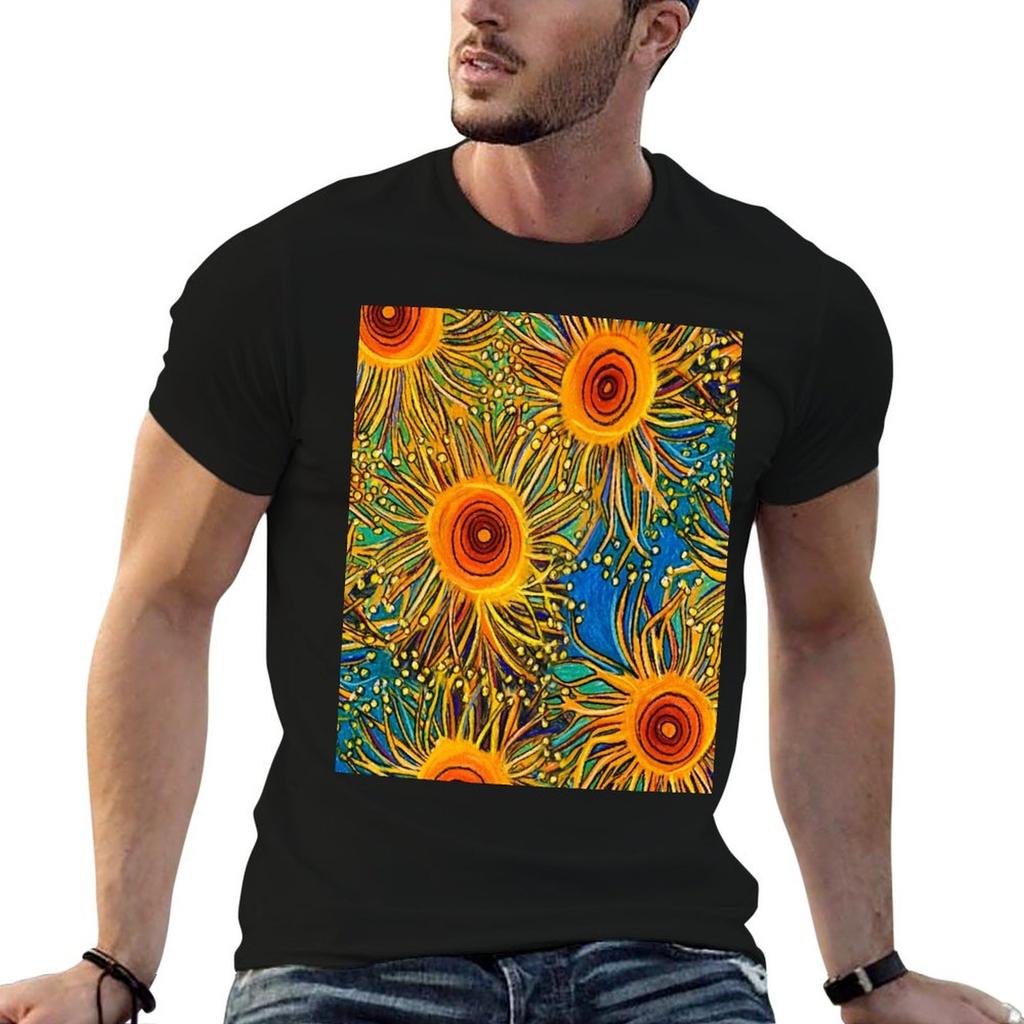 Diseño- Camiseta Días Soleados camisetas para hombre algodón suave camiseta hombre casual camisetas gráficas para