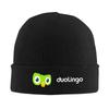 Duolingo Owl Duo  Winter Skullies Beanies Hat Warm Autumn Knitted Hats Bonnet Caps for Women Men