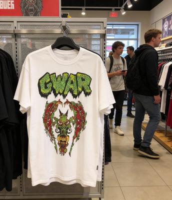 GWAR Band Large White T Shirt Short Sleeve