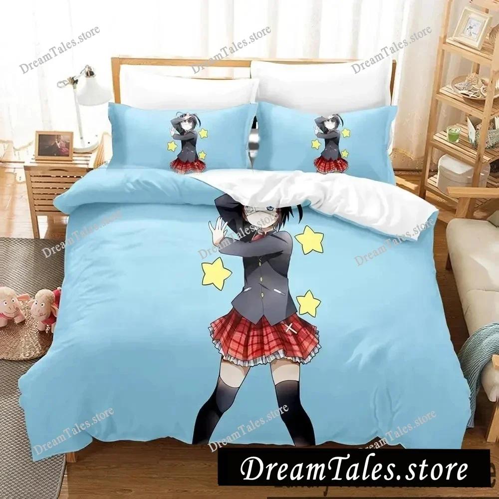 Love, Chunibyo & Other Delusions Bedding Set Cartoon Anime Set Adult Kid Bedroom Duvet Cover Sets 3D Print Kawaii Anime369