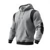 Men's Colorblock Sweatshirt Hoodie Men's Sports Large Size Casual Sweatshirt