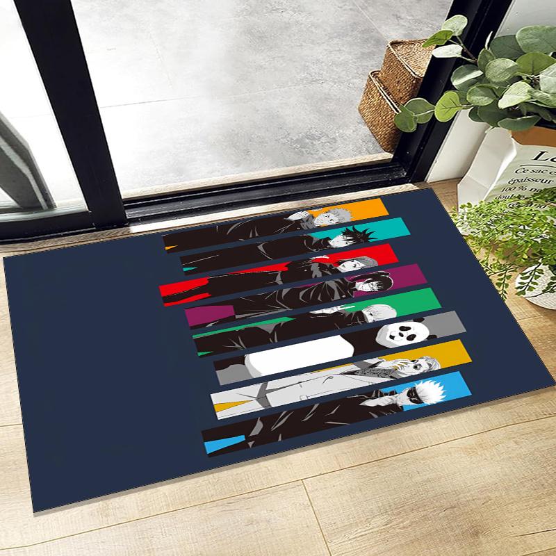 JujutsuKaisen Printed Carpet, for Office Chair Living Room Bedroom Kitchen Room Decor Gifts.