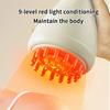 Electric Meridian Brush Anti Cellulite Gua Sha Body Massager Vibrate Microcurrent Hot Compress Scraping Lymphatic Drainage Care