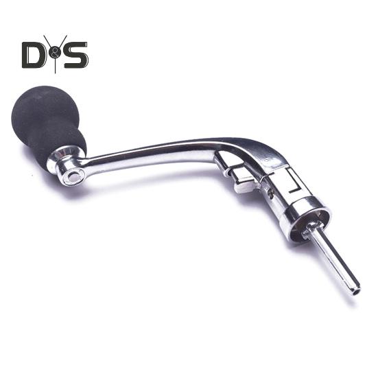 Angelrolle Kipphebel Klappbar Hochleistungs-Universal-Angel-Spinnrolle Power-Griffgriff Ersatzteile Angelzubehör