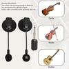Wireless Flute Microphone with 360° Rotation, Stable Sound Pickup for Guitar, Violin, and Accordion, Shock Mount, and High-Fidelity Sound