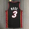 Miami Heat Basketball Jersey Custom Name Number Printed Sportswear Breathable Performance Shirt Men Women