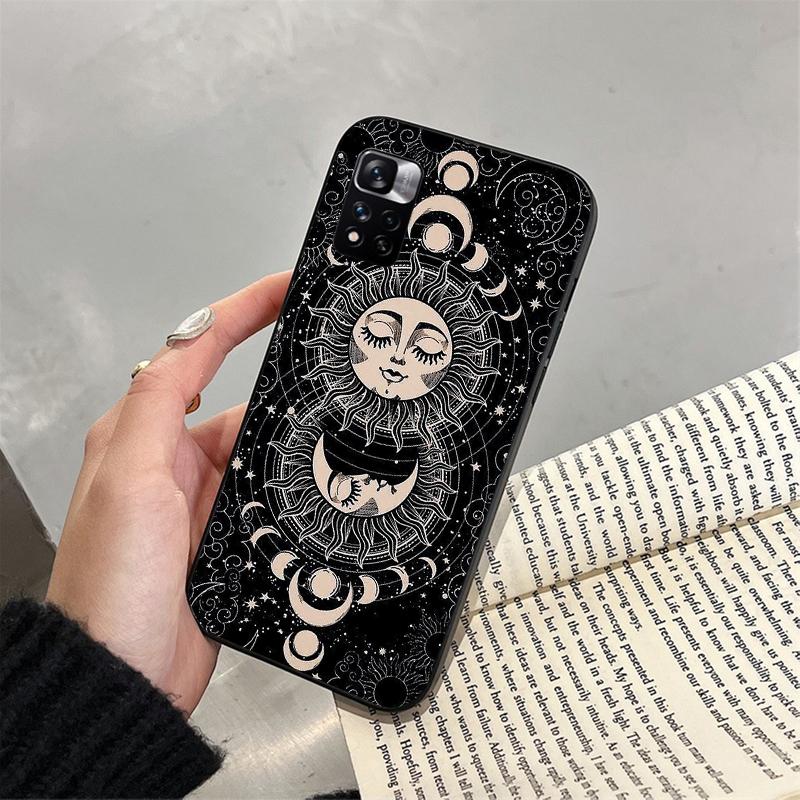 Moon And Sun Phone Case For Xiaomi Redmi Note 13 12 Pro 11S 11 10 Pro 10S 12S Redmi 10 9C 13C