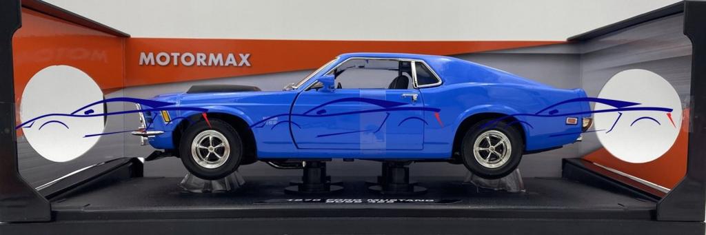 Ford Mustang Boss 429 1970 1:18 Motormax 73154